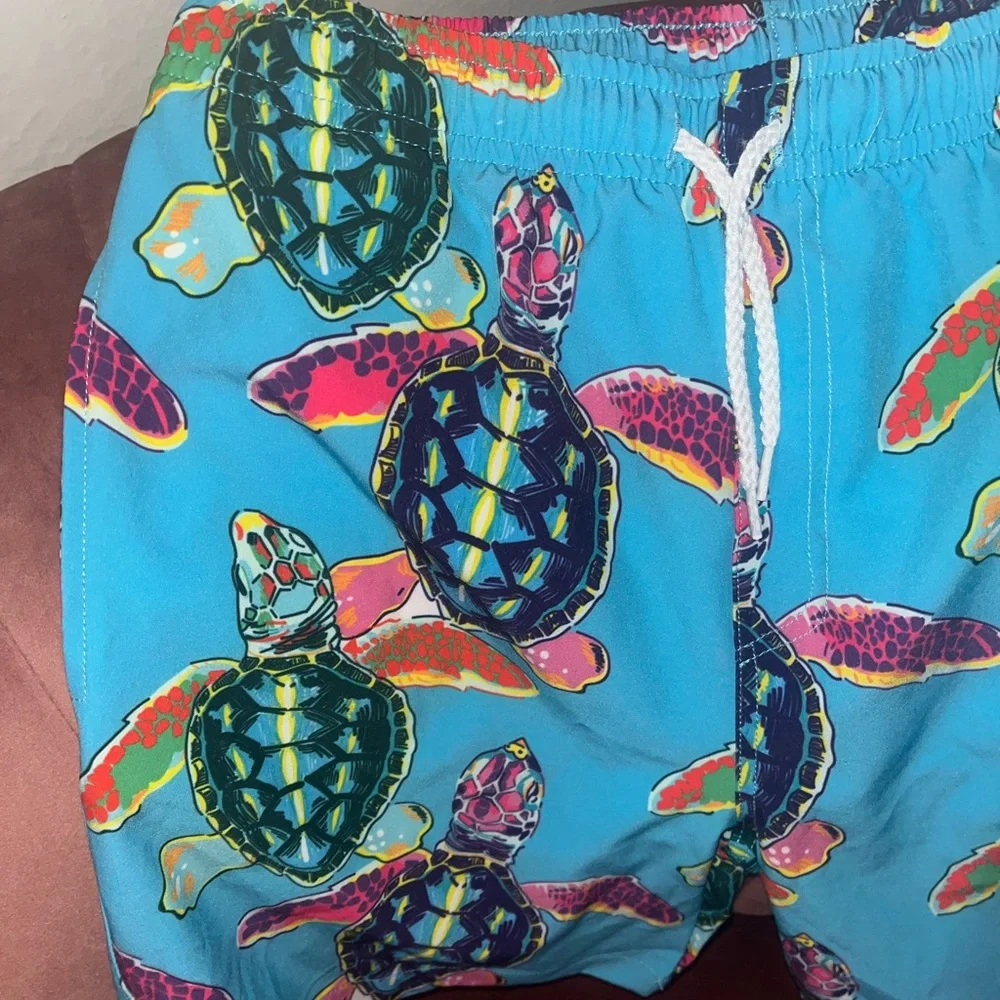 Boys Turtle Millie & Max swim trunks